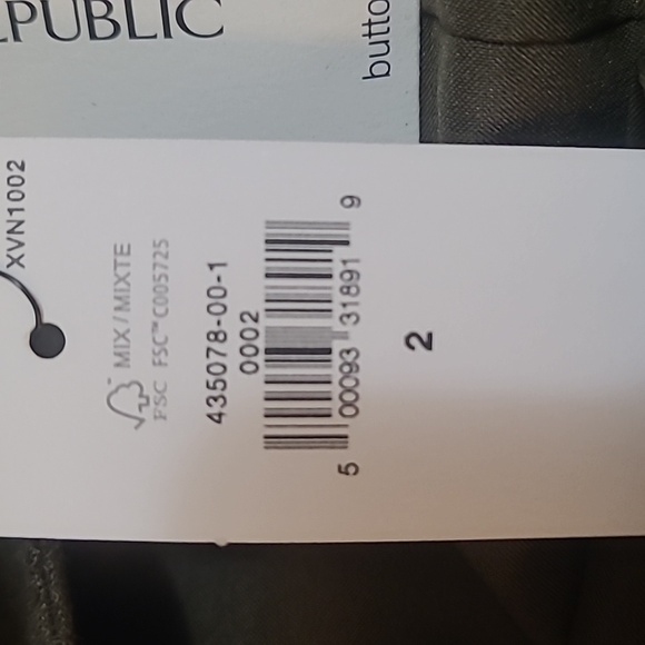 Banana Republic New Heritage Olive Green Faux Suede Button Up Mini Dress 2 - Picture 12 of 12